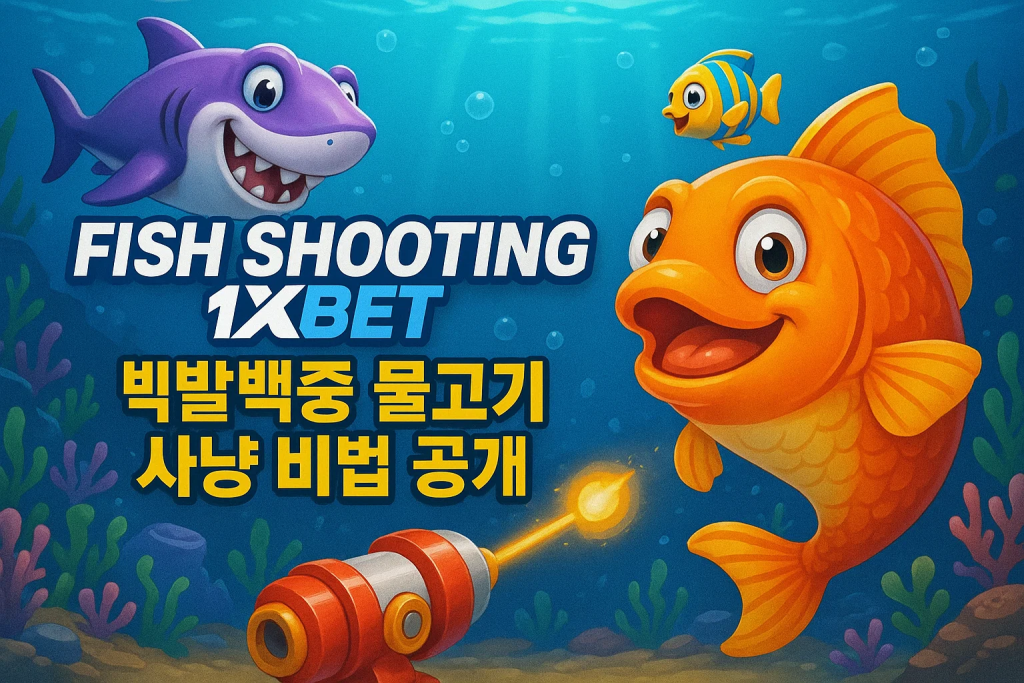 Fish Shooting 1xbet – 백발백중 물고기 사냥 비법 공개